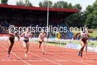 Womens 100 metres hurdles, British Championships, Birmingham. Photo: David T. Hewitson/Sports for All Pics